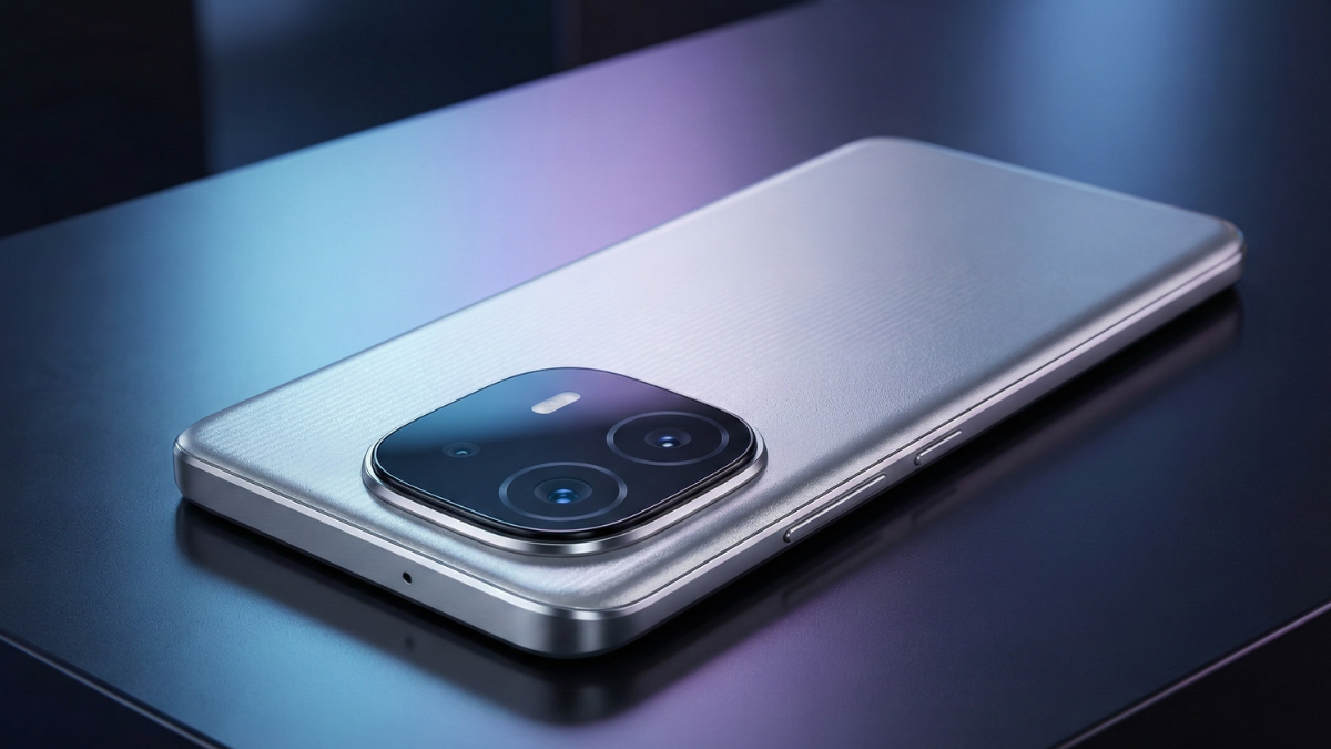 iQOO 15R smartphone featuring the 50MP Sony camera and Snapdragon 8 Gen 5 processor.